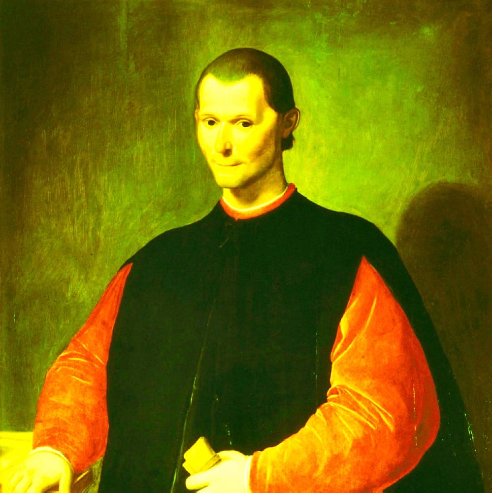 Niccolò Machiavelli Glitch 01 (2019)