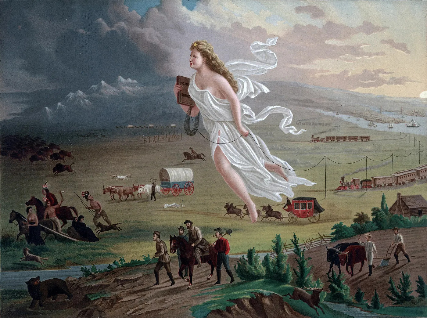 John Gast – American Progress